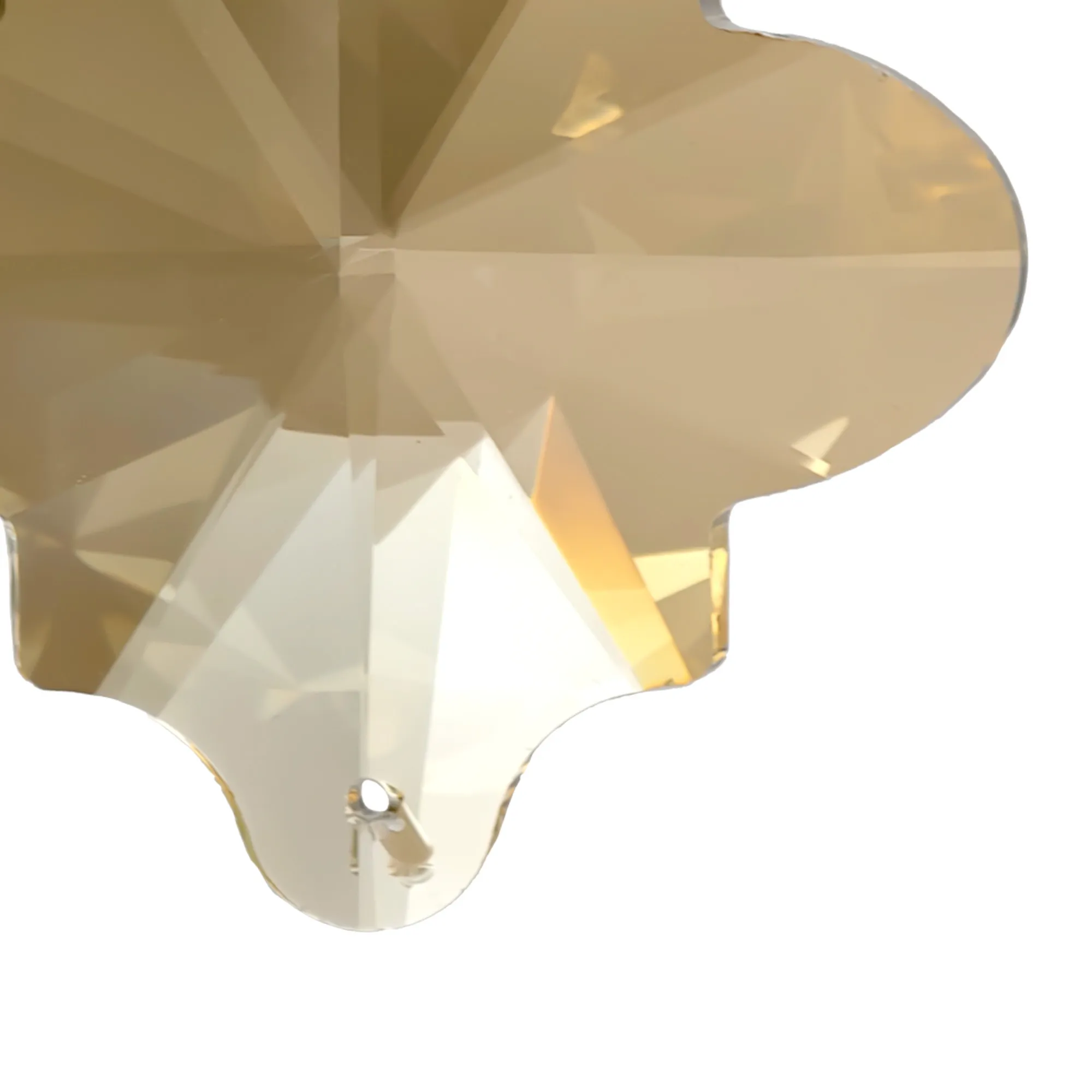 Crystal Rounded Star Without Ring 62mm C70075  Diyas Crystal Droplet